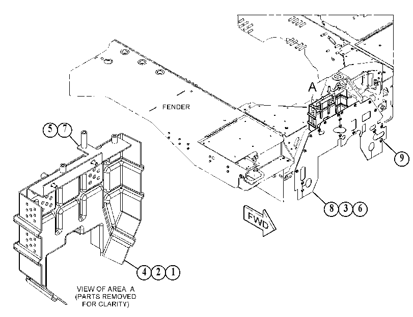 BAFFLE GP-RADIATOR 4951762 CAT