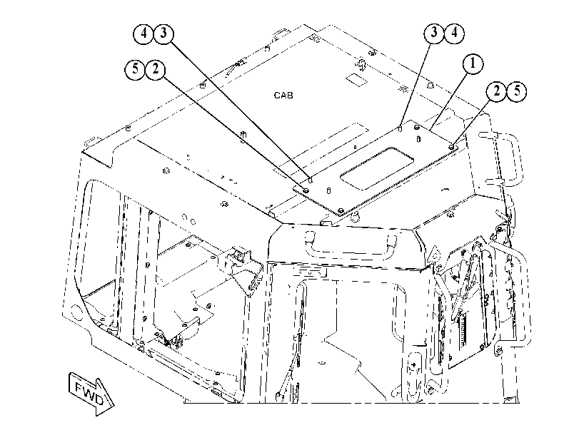 MOUNTING GP-CONDENSER 4906502 CAT