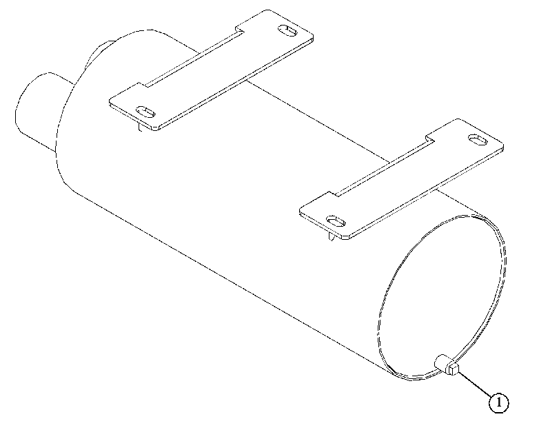 MUFFLER AS 5645183 CAT