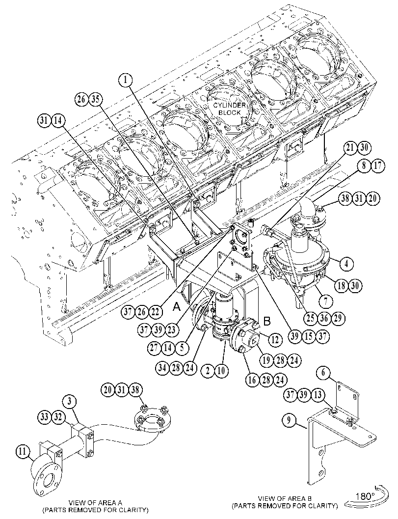 Регулятор давления газа 5413615 CAT