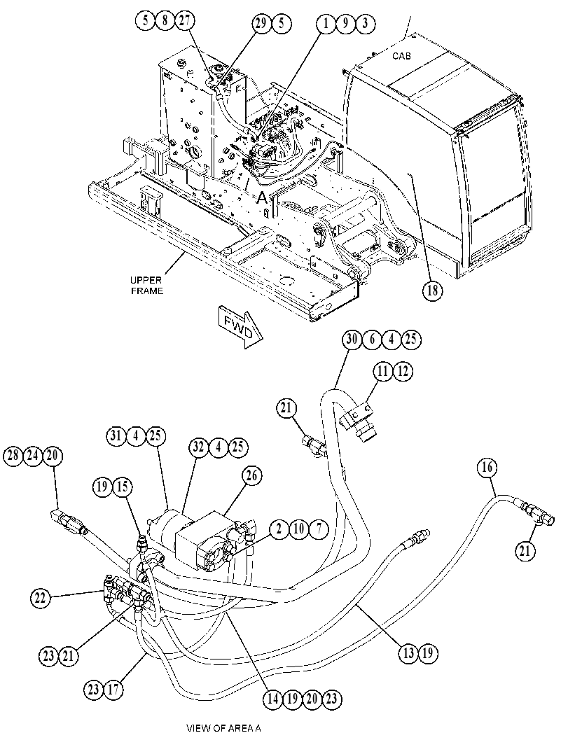 VALVE & LINES GP-BOOM 5021969 CAT