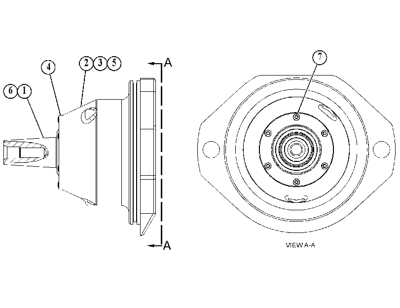 FLANGE GP 5581773 CAT