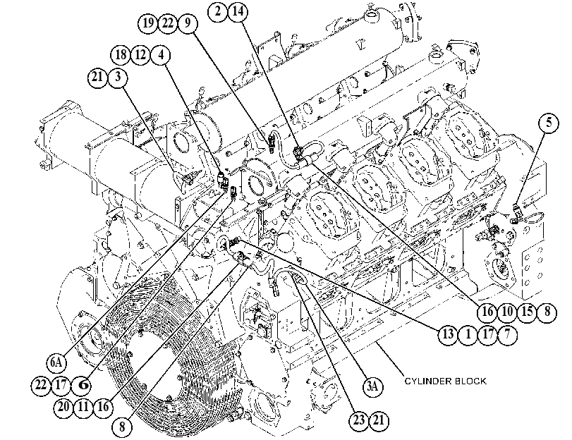 Датчик электрический с креплением 5259096 CAT