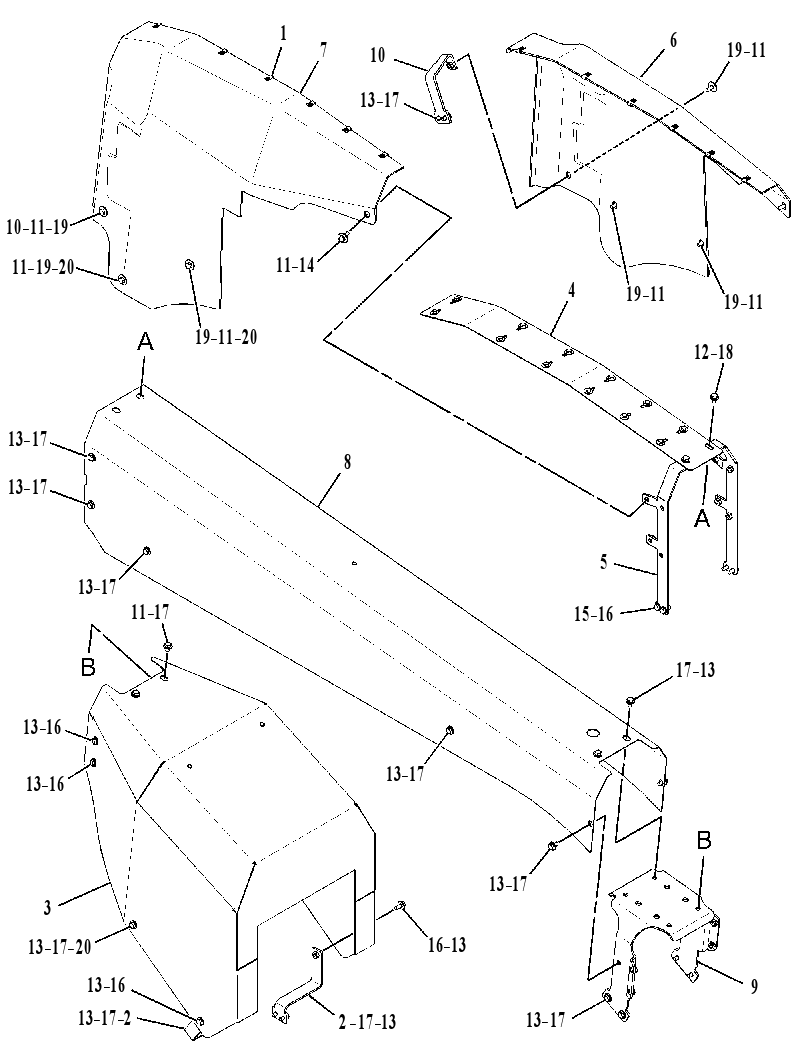 COVER GP-CONTROL VALVE 3552949 CAT