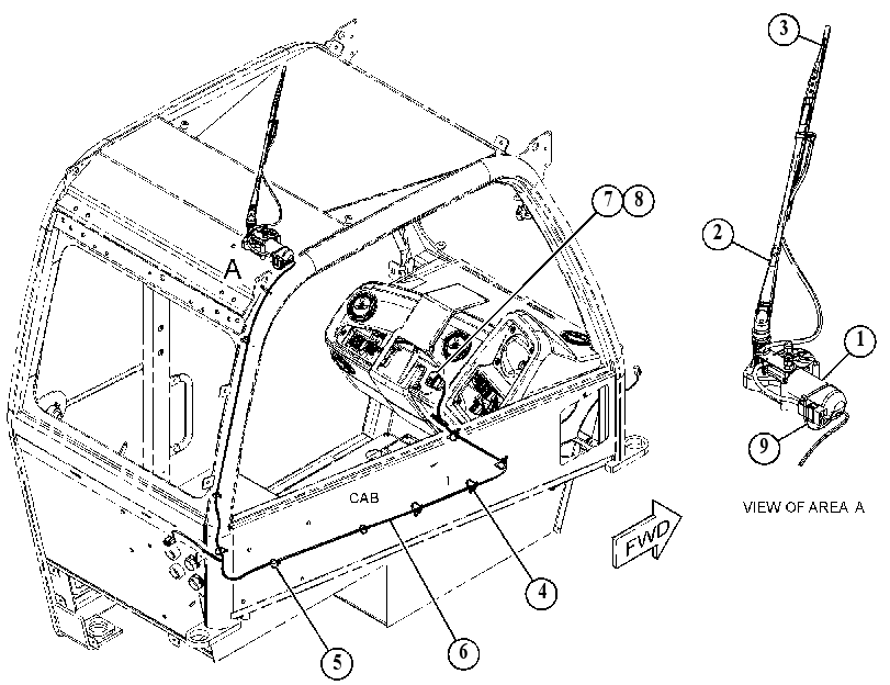 WIPER GP-UPPER 5758214 CAT
