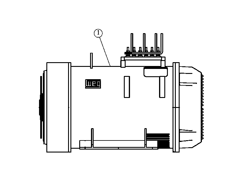 Генератор зарядный 5525855 CAT