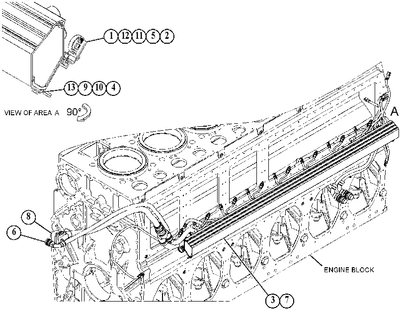 HARNESS GP-ENGINE 5418455 CAT