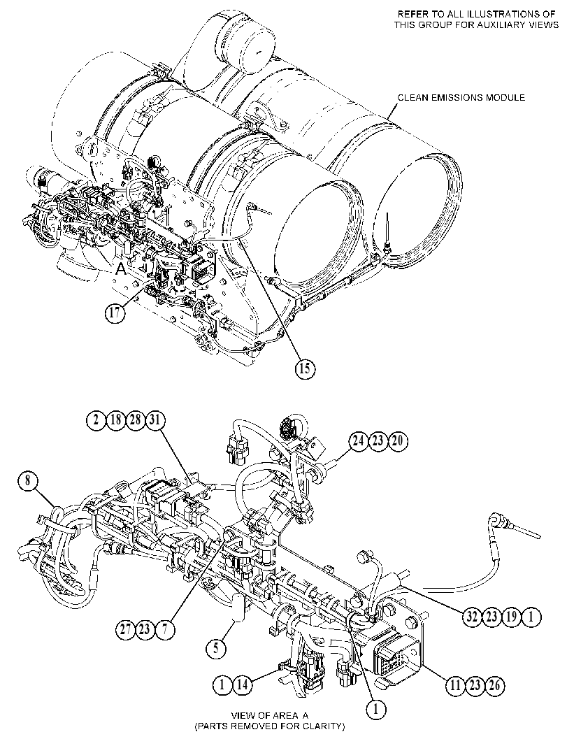 Проводка CEM 5154673 CAT