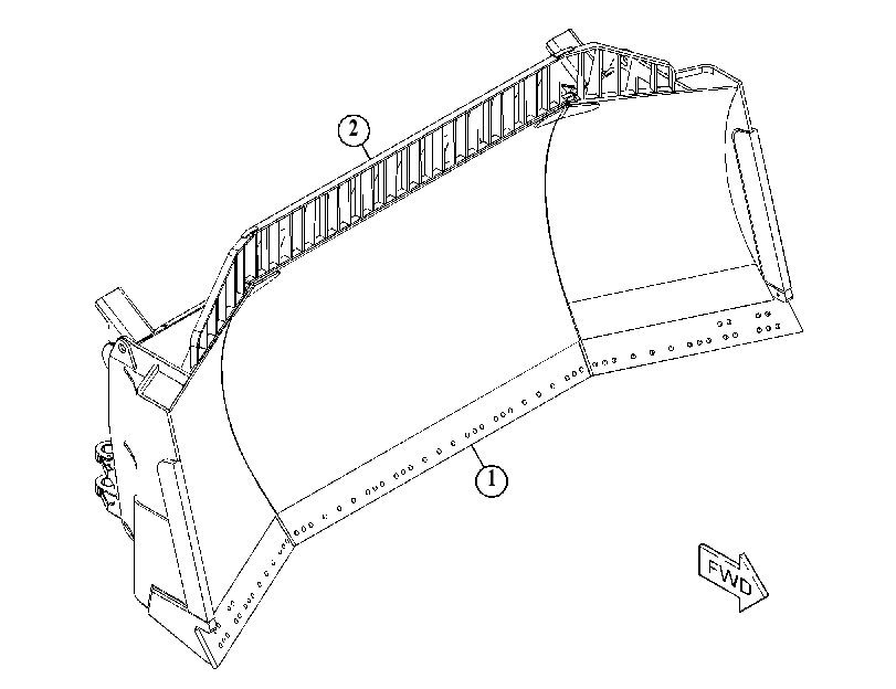 BLADE AS-UNIVERSAL 4978039 CAT