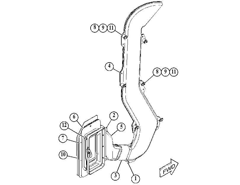 KIT-AIR CONDITIONER BREATHER 5409349 CAT