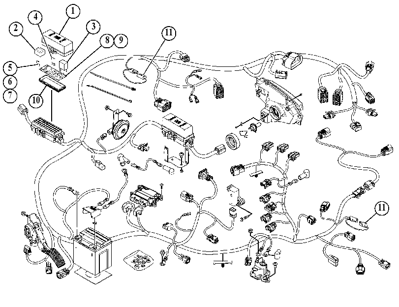 HARNESS AS-MAIN 5794038 CAT