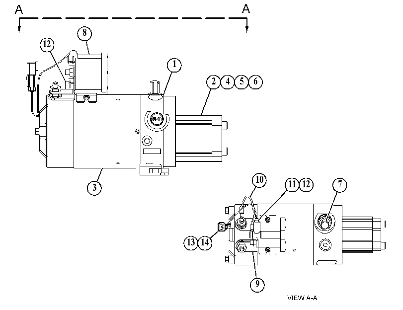 PUMP & MOTOR GP-HYD TANK FILL 5290208 CAT