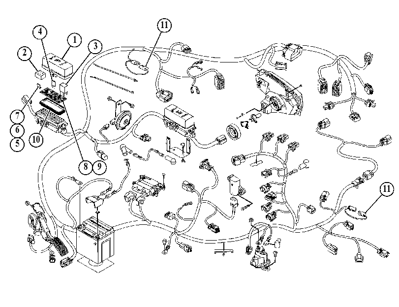 HARNESS AS-MAIN 5794023 CAT