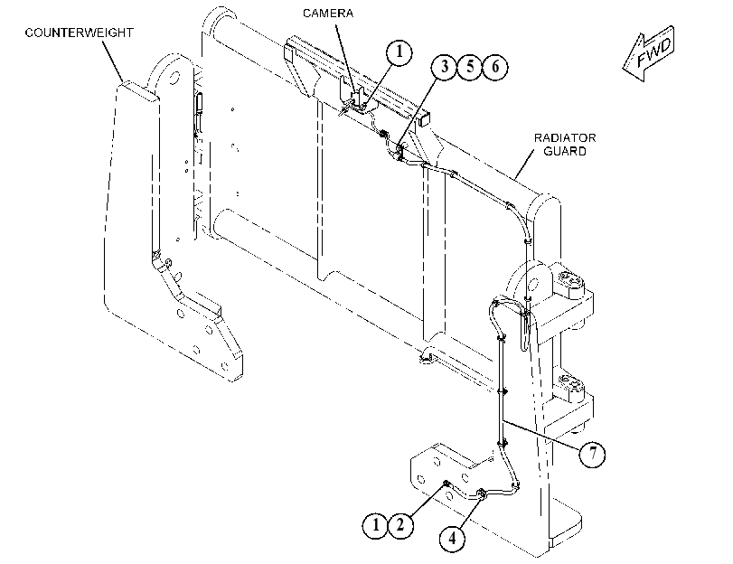 WIRING GP-BUMPER 5050513 CAT