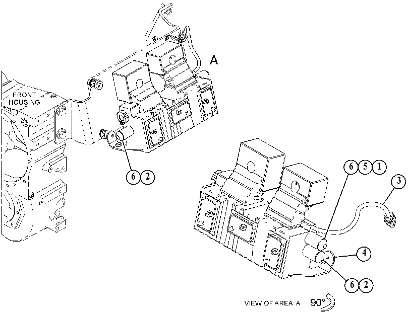 HARNESS GP-ENGINE 5550315 CAT
