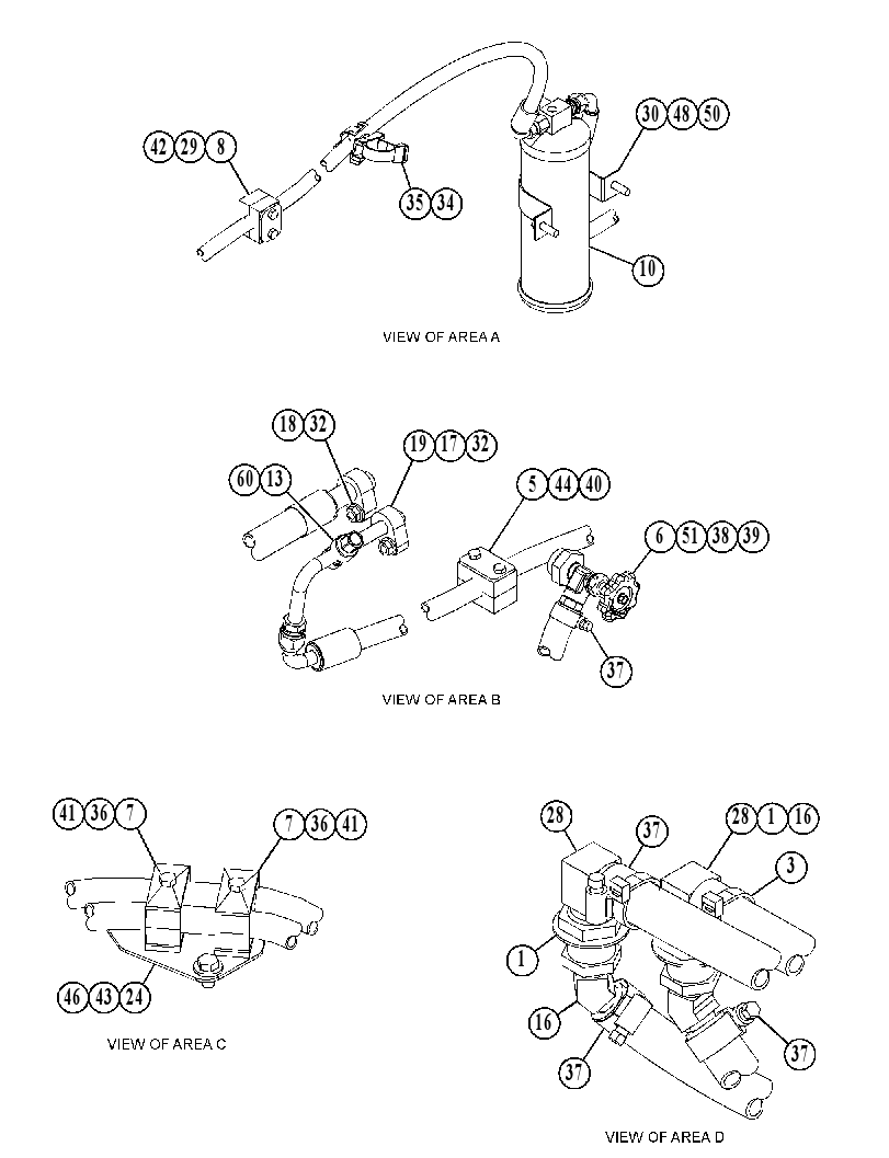 LINES GP-HEATER & AIR COND 4450935 CAT