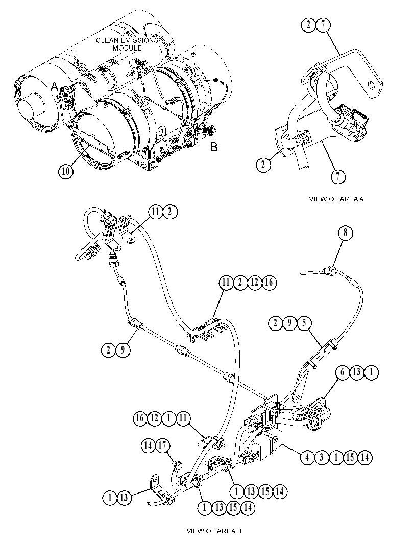 Проводка CEM 5183942 CAT