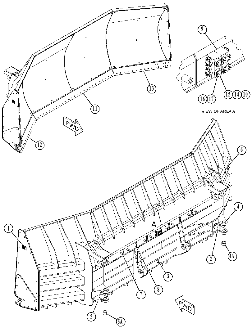 BLADE AS-UNIVERSAL 5506655 CAT