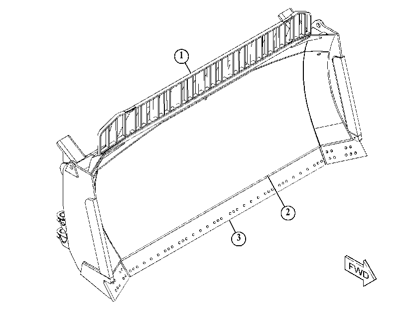 BLADE GP-SEMI-UNIVERSAL 4928216 CAT