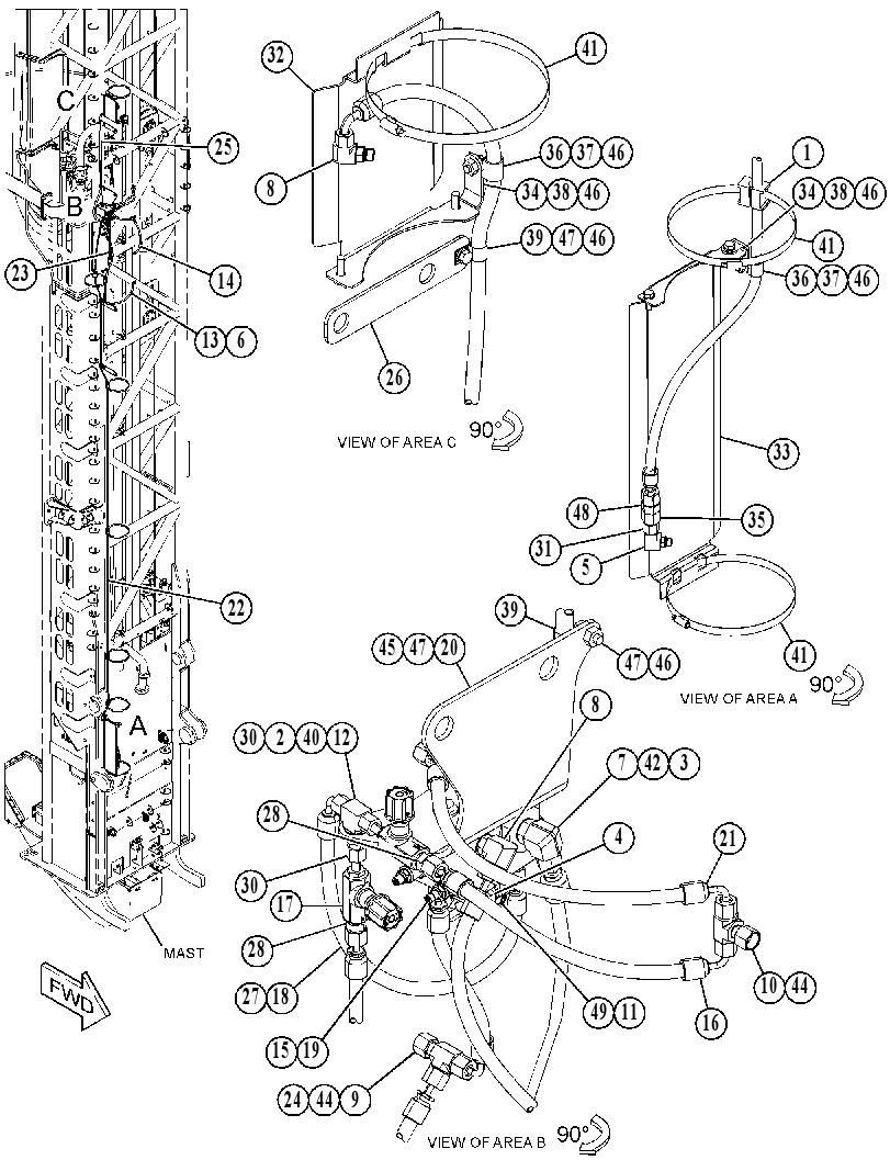 LINES GP-TENSIONER CYLINDER 5037726 CAT