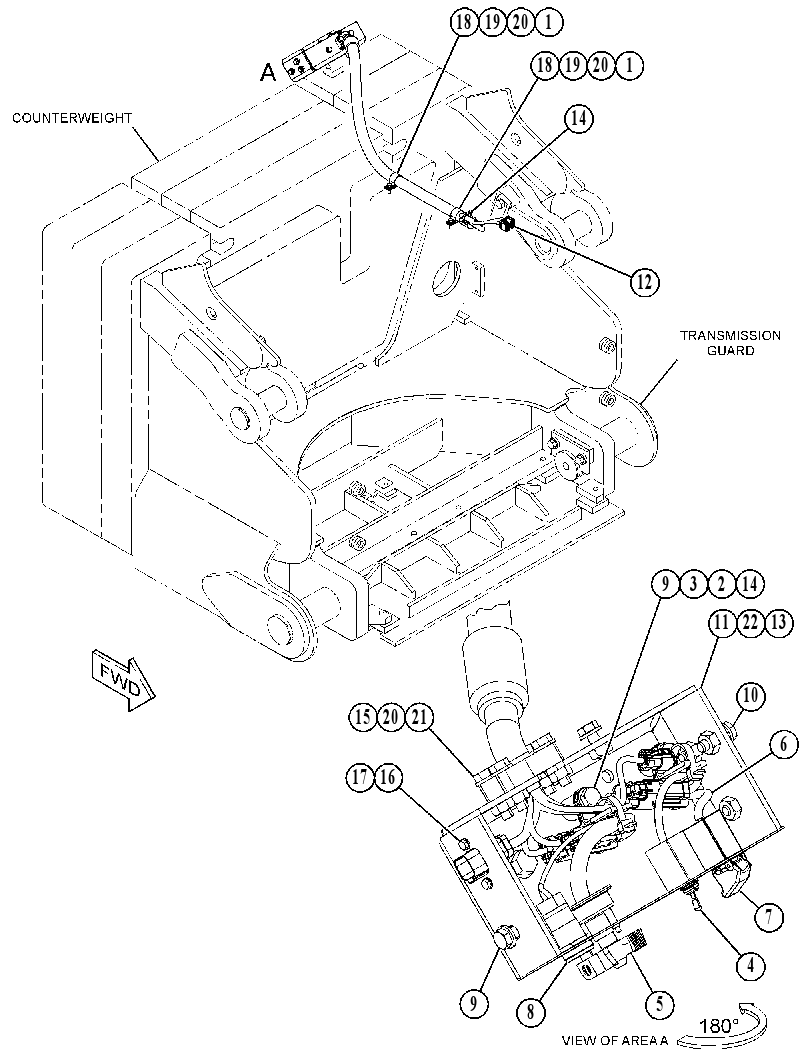 WIRING GP-SHUTDOWN 5733225 CAT