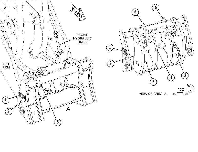 FRAME GP-QUICK COUPLER 5831350 CAT