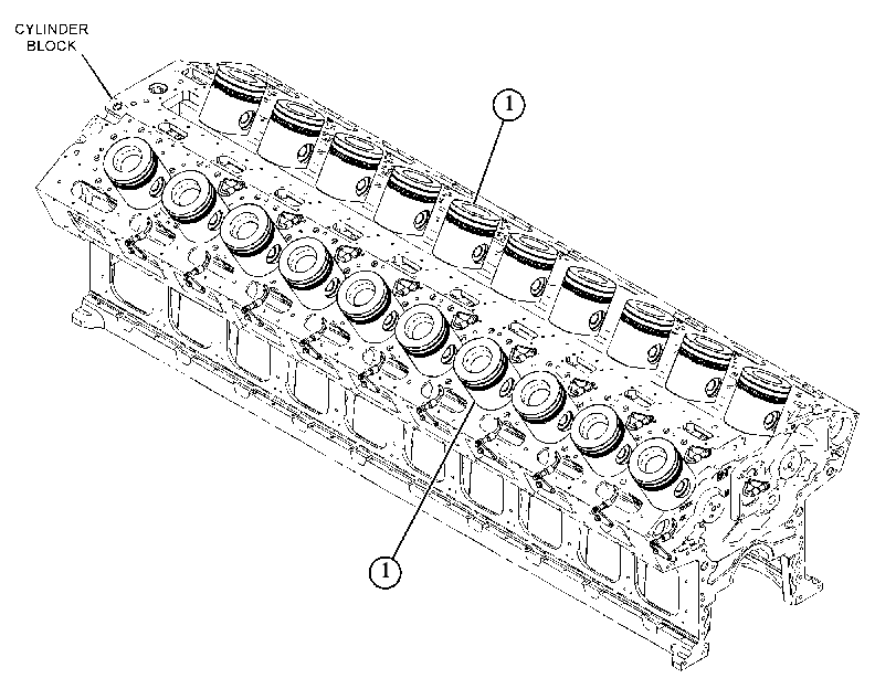 Поршень 3503432 CAT