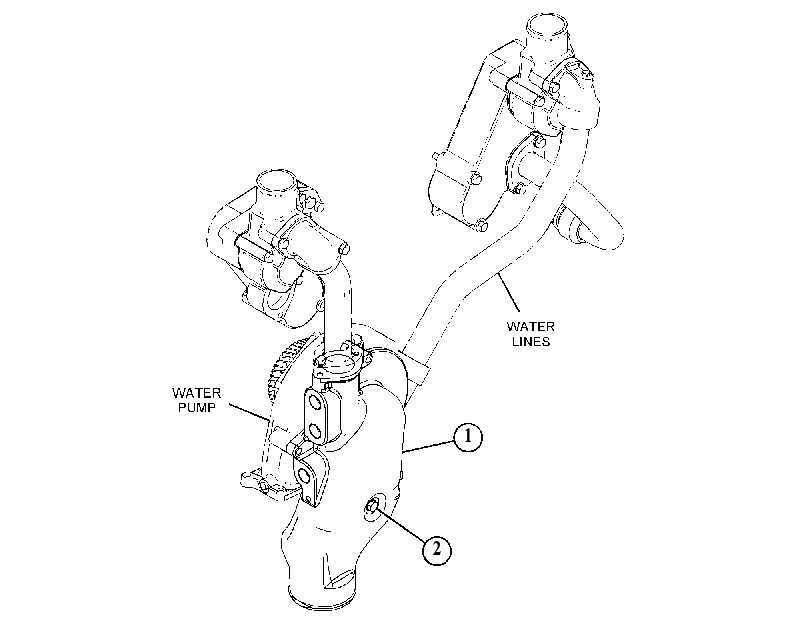COVER GP-PUMP 4841460 CAT
