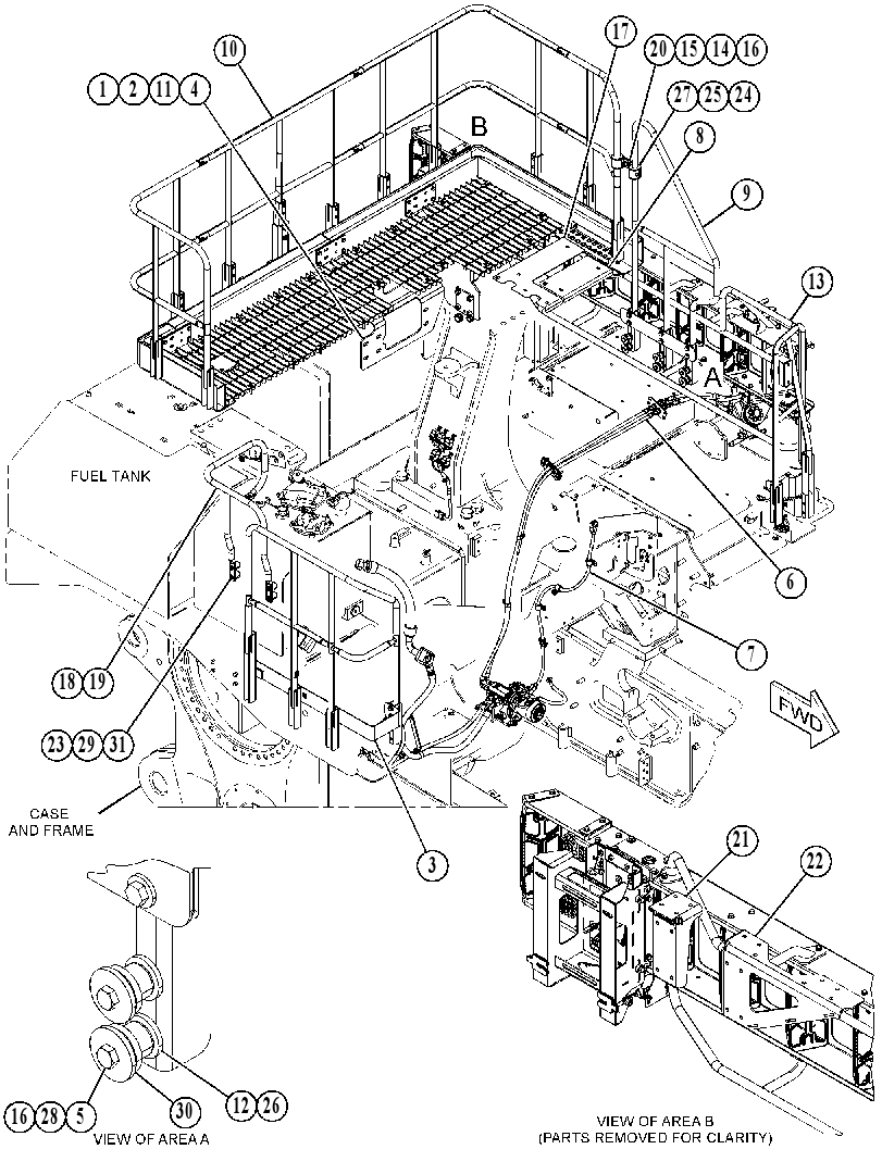 LADDER AR 4929913 CAT