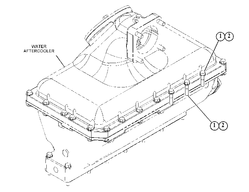 FASTENER GP-AFTERCOOLER 4837958 CAT