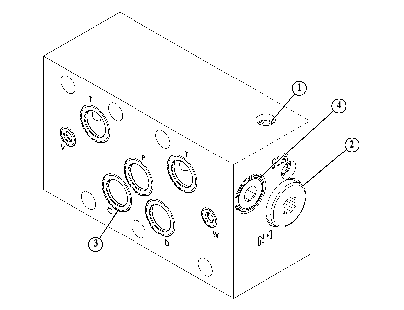 VALVE GP-SEQUENCE 4803455 CAT