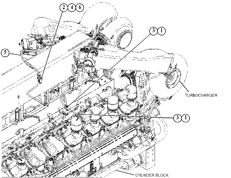 HARNESS GP-ENGINE 5553999 CAT