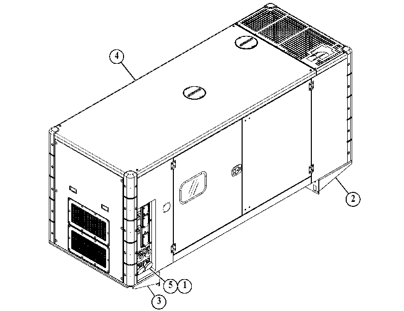 Кожух генератора 5510570 CAT