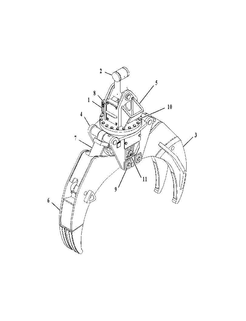 GRAPPLE AR 2711535 CAT