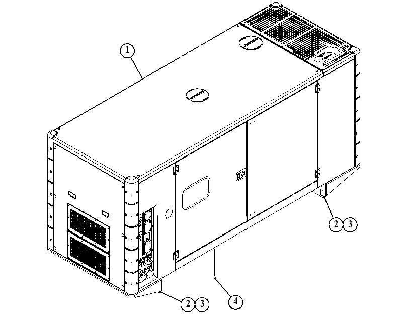 Кожух генератора 5510569 CAT