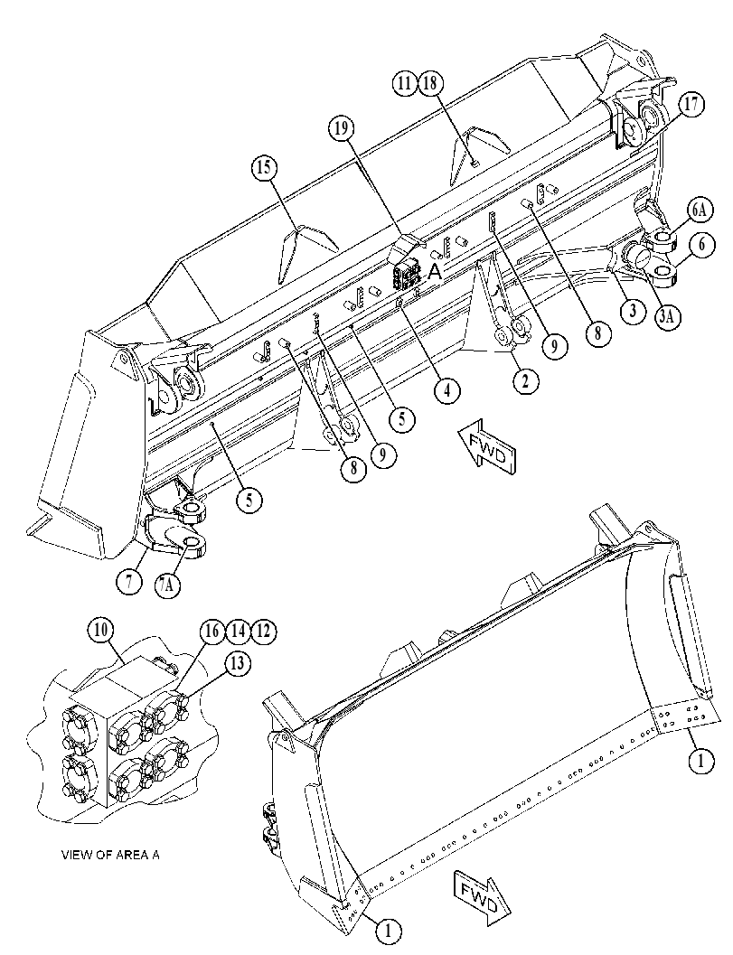 BLADE AS-SEMI-UNIVERSAL 4928215 CAT
