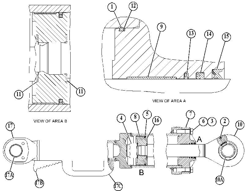 CYLINDER GP-DUAL TILT 5218392 CAT