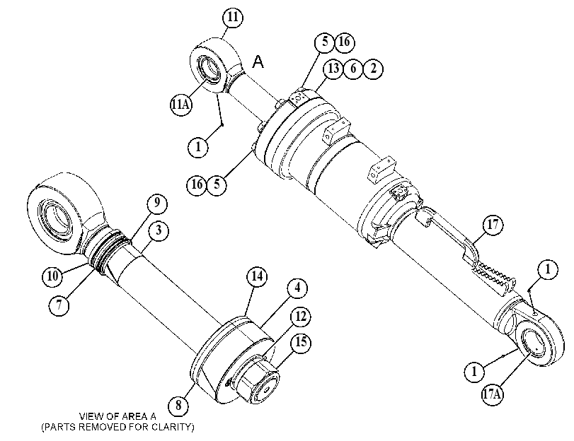 CYLINDER GP-BULLDOZER TILT 5275519 CAT
