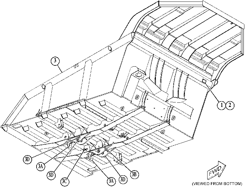 BODY & CANOPY AS 3631550 CAT