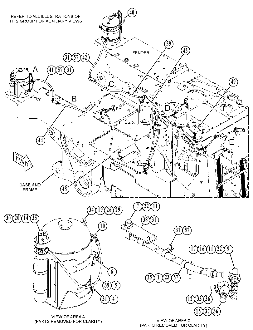 LINES GP-FIRE SUPPRESSION 5277540 CAT