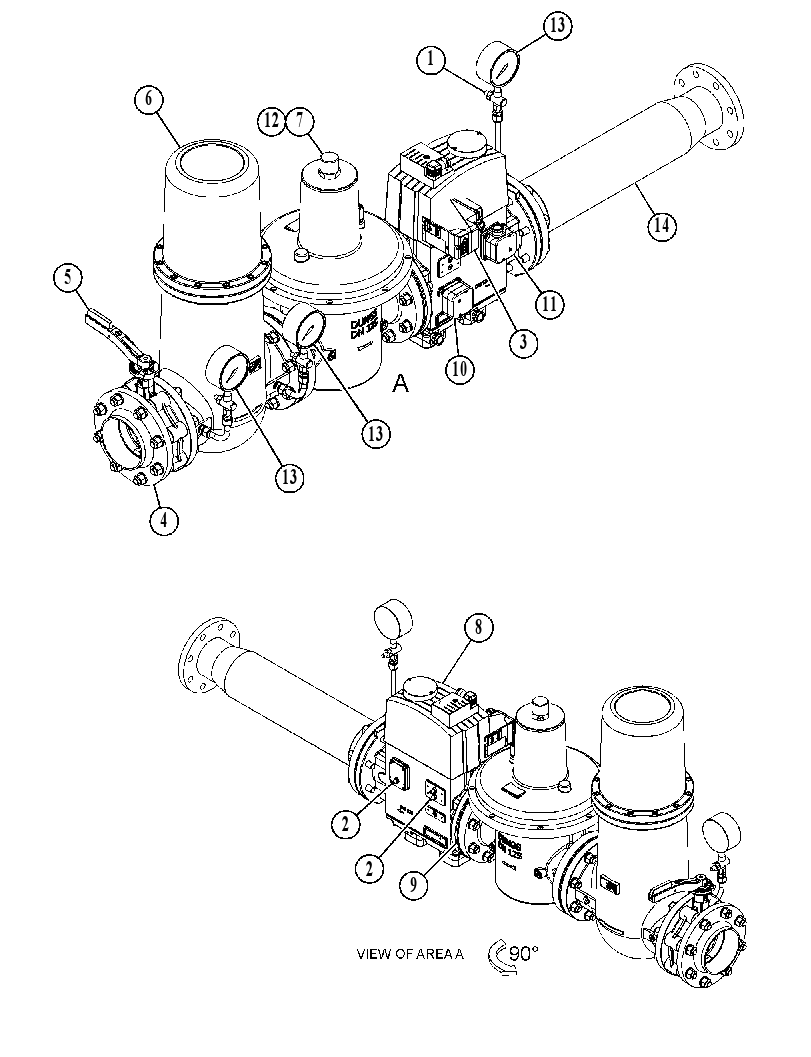 VALVE GP-GAS CONTROL 5458329 CAT