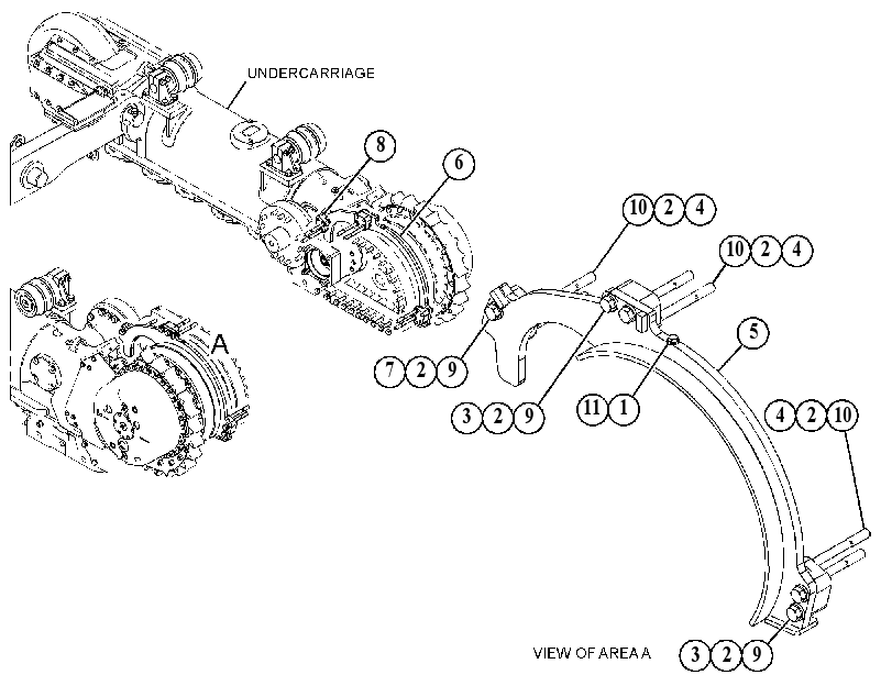 GUARD GP-FINAL DRIVE 5772755 CAT