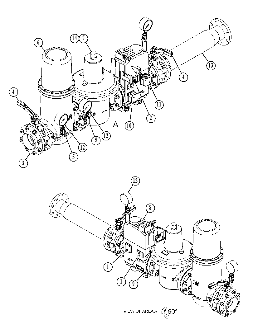 VALVE GP-GAS CONTROL 5458330 CAT