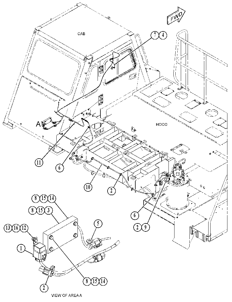 WIRING GP-LUBRICATION 5363262 CAT