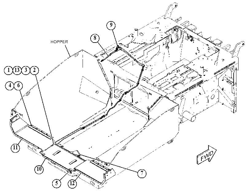 APRON GP 5654373 CAT