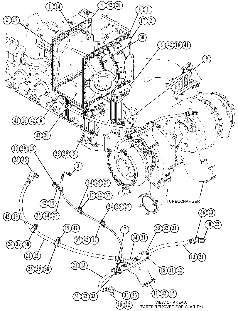 MOUNTING GP-AFTERCOOLER 5031275 CAT