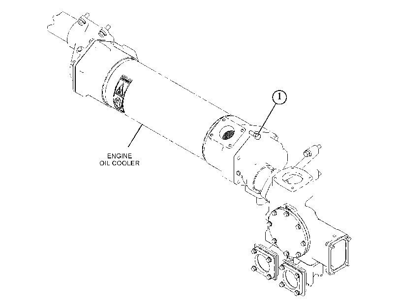 FASTENER GP-ENGINE OIL LINES 5707344 CAT
