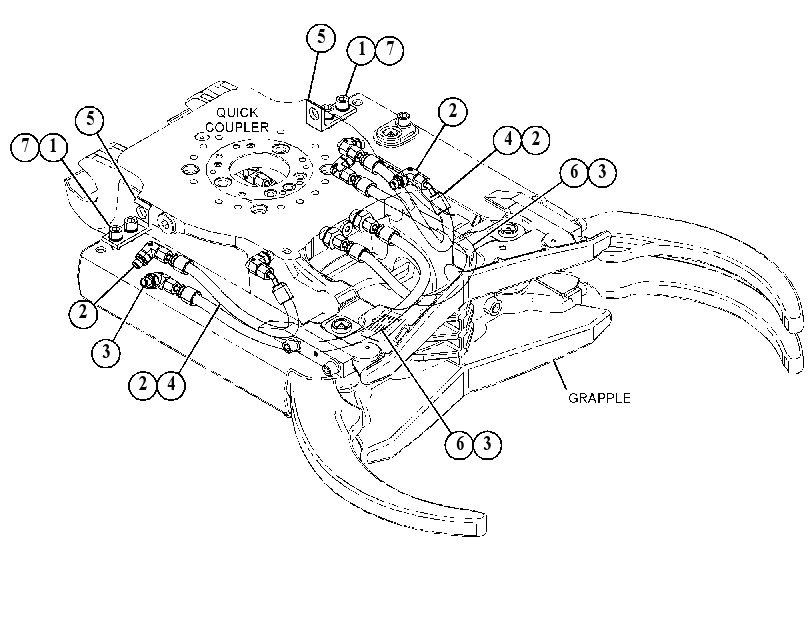 LINES GP-GRAPPLE 5771567 CAT