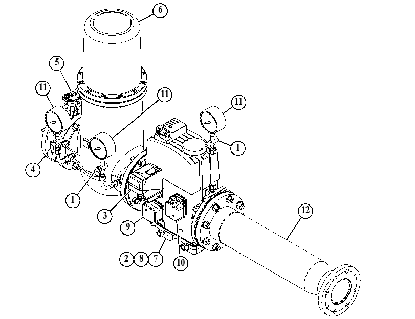 VALVE GP-GAS CONTROL 5581557 CAT