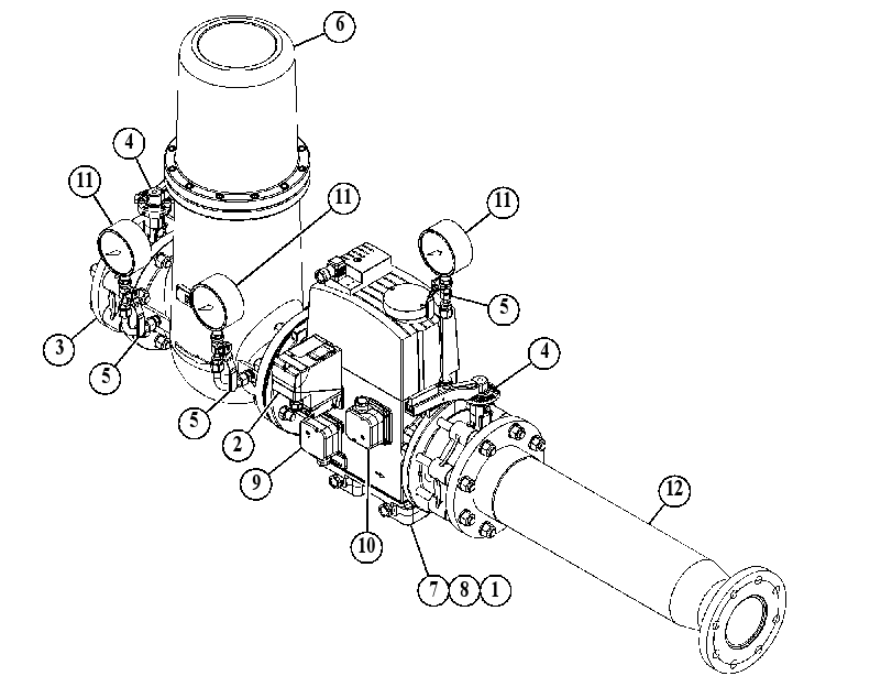 VALVE GP-GAS CONTROL 5581558 CAT